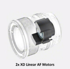 XD Linear Motors for fast, precise, quiet focusing