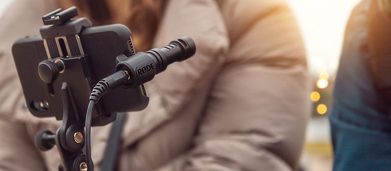 VideoMic Me-C Microphone.