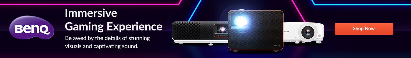 BenQ Gaming Projectors Gamer Days x Adorama