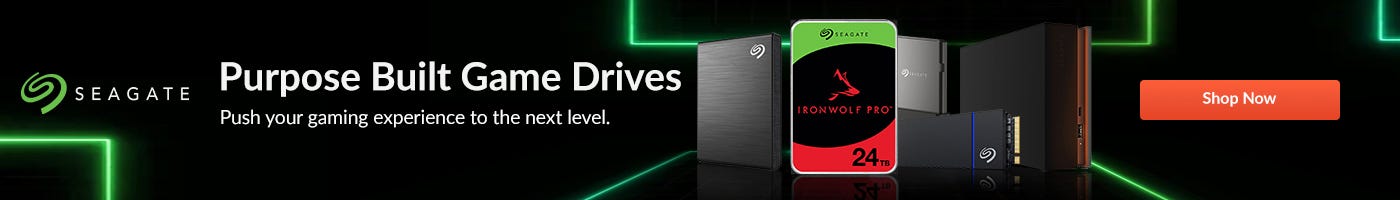 Seagate Gamer Days x Adorama