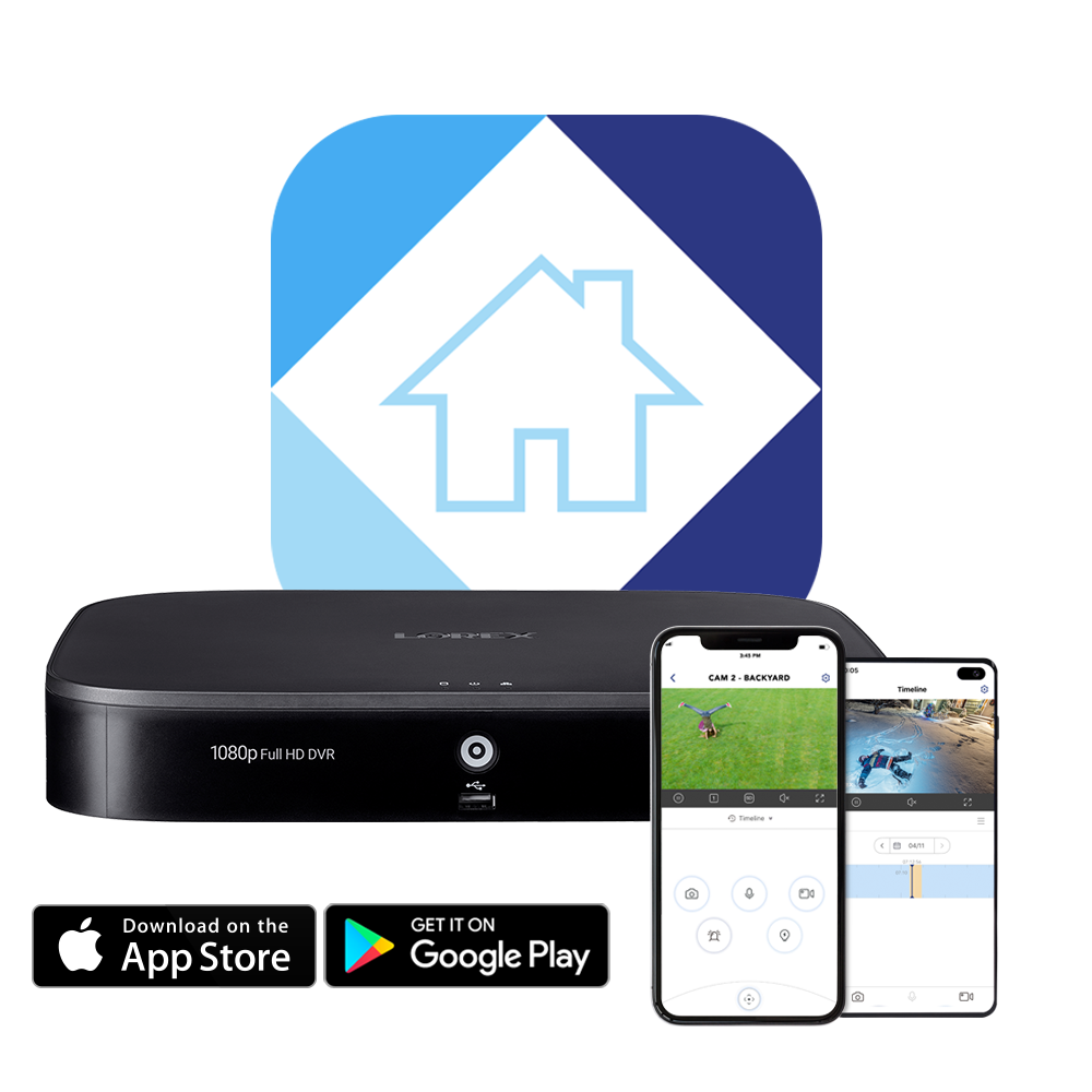 Remote Viewing From Your Mobile With Lorex Home.