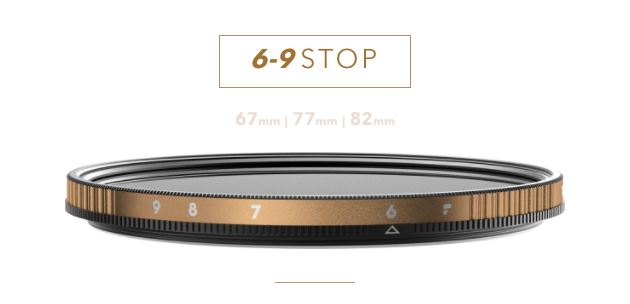 67mm 6-9 Stop Filter.
