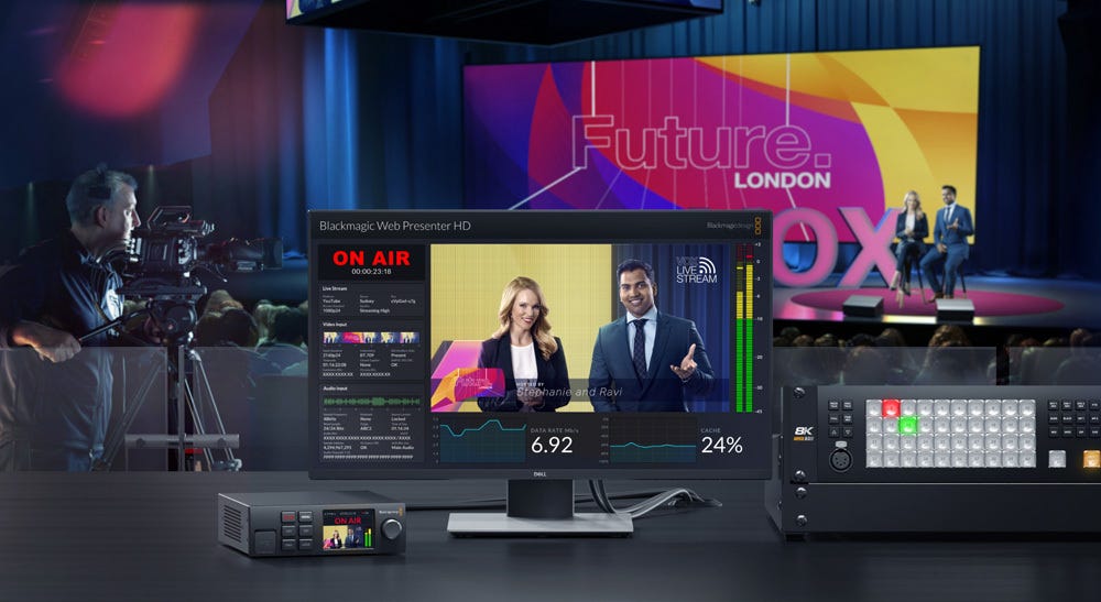 Blackmagic Web Presenter HD.