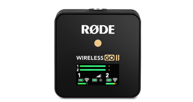 Rode Wireless GO II Compact Microphone System with 2x Tx & 1x Rx