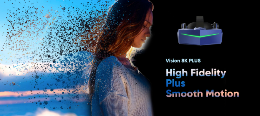 Pimax Vision 8K PLUS VR Headset.