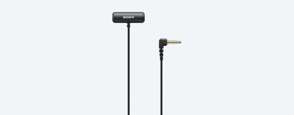 Sony ECM LV1 Compact Stereo Lavalier Microphone ECM LV1 Adorama