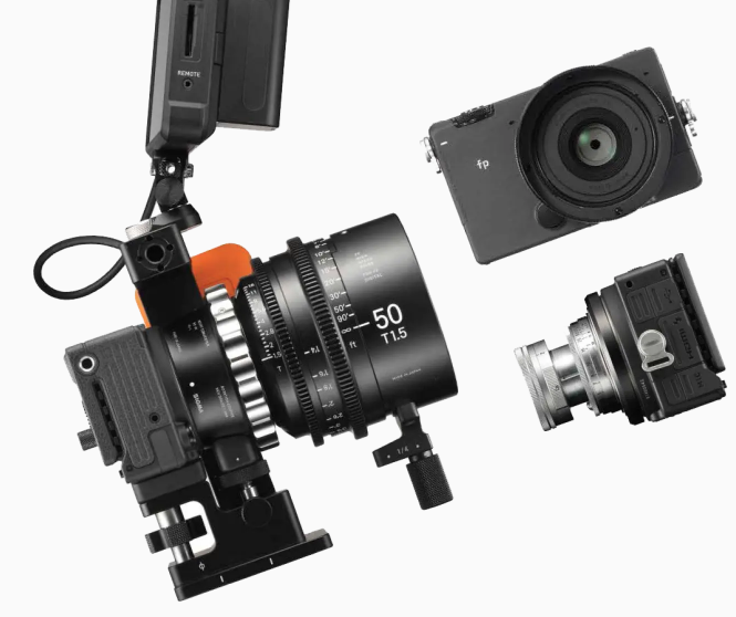 Scalable. From Vintage Lenses To Modern Gadgets, Up To Professional Movie Setup.