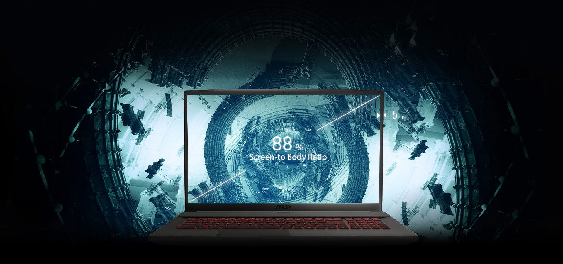 4-Sided Thin Bezel Design.