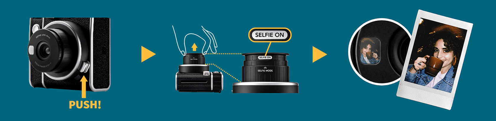 simple image capture function instant camera