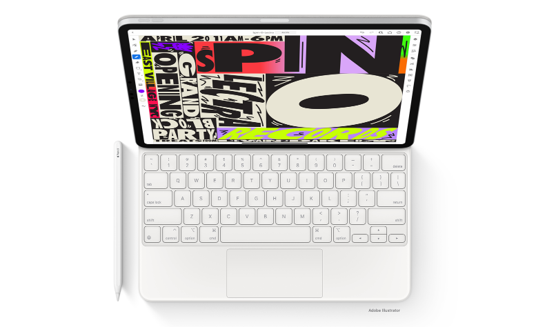 Magic Keyboard. Apple Pencil. Endless Possibilities.