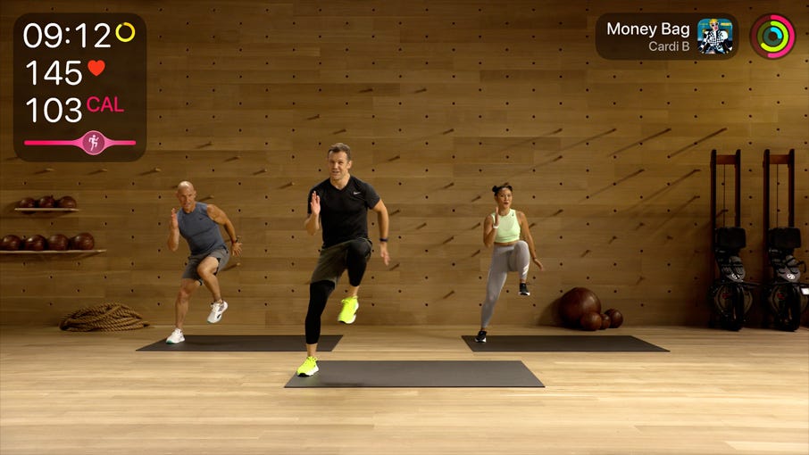 Apple Fitness+.
