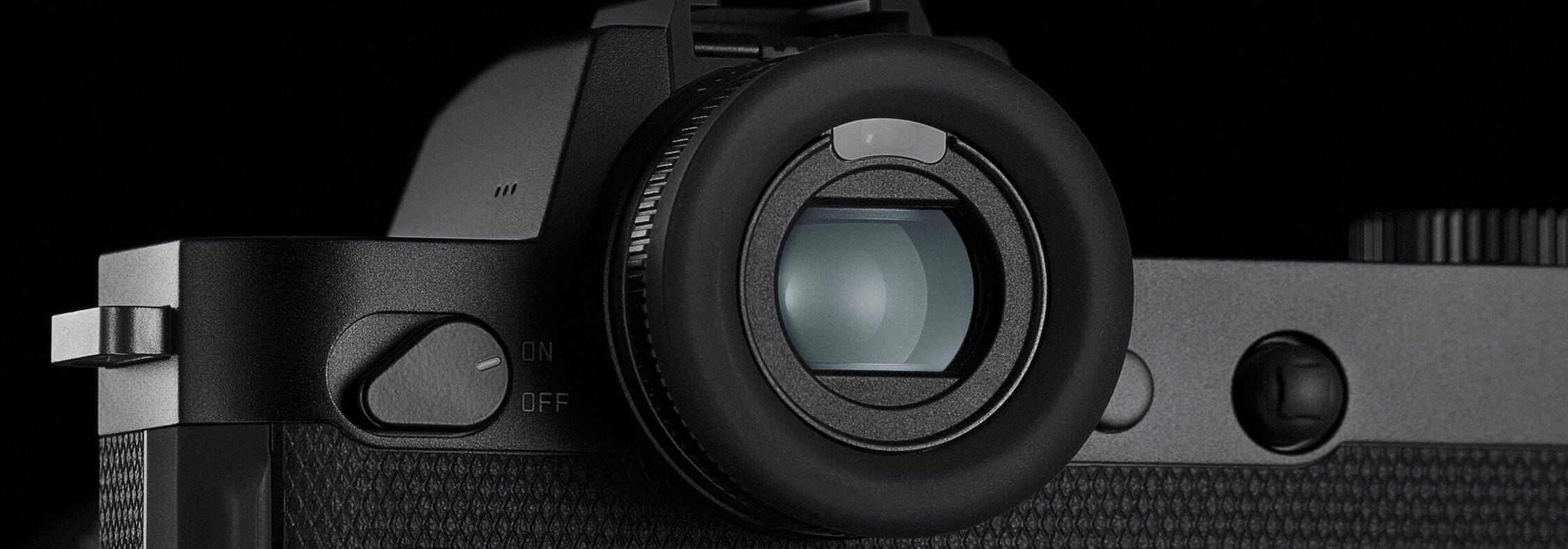 New Electronic Viewfinder.