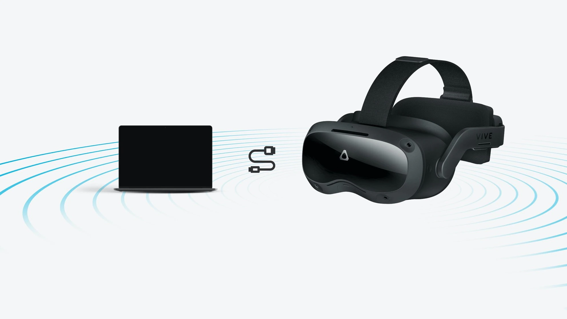 Used HTC VIVE Focus 3 Headset with Controllers - SKU#1581333