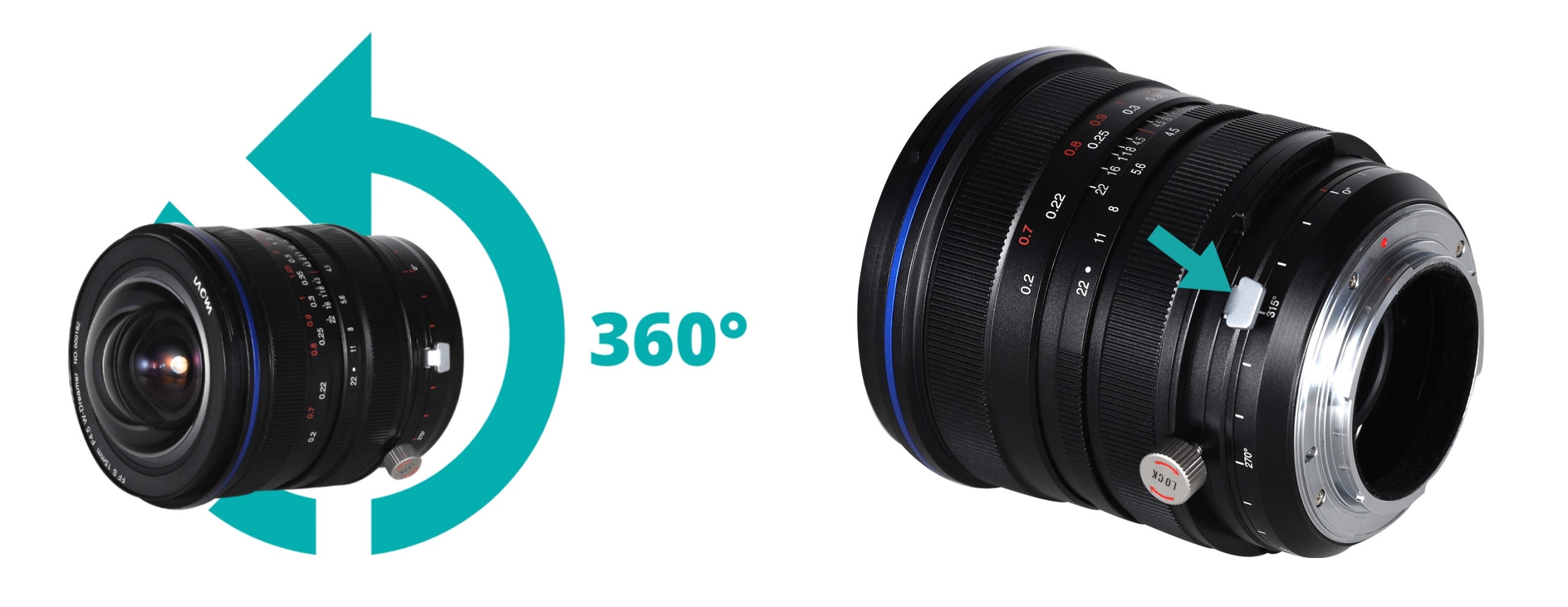 360 Degree Rotation.