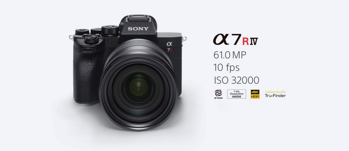 Sony Alpha a7R IV Mirrorless Camera (V2) ILCE7RM4A/B