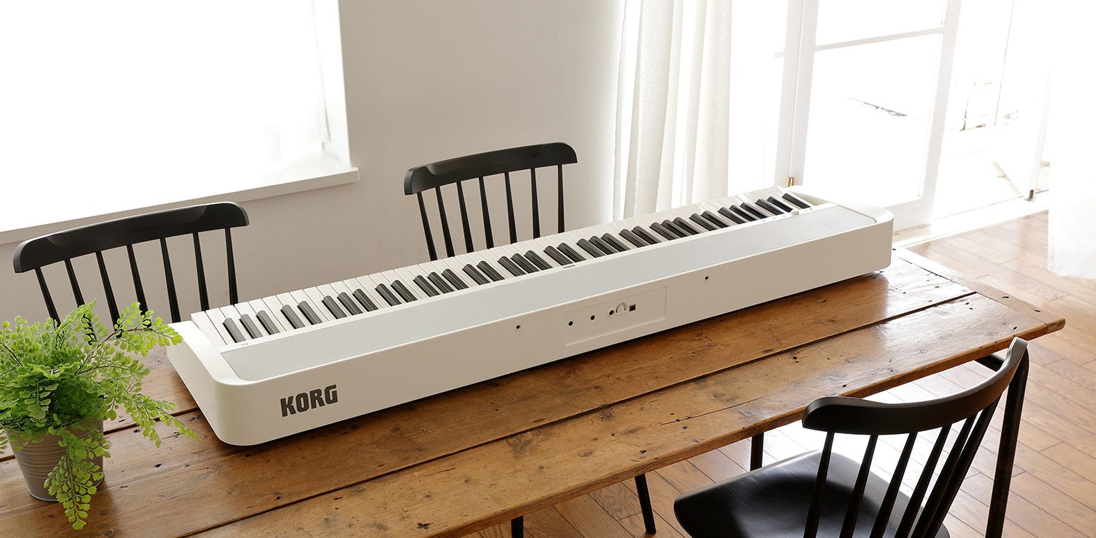 Used Korg B2 88 Key Digital Piano Black SKU 1751365 B2BK Adorama