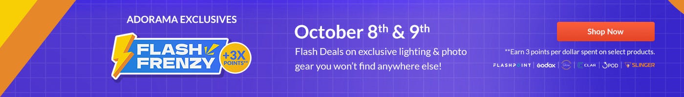 Flash Frenzy Adorama Exclusives