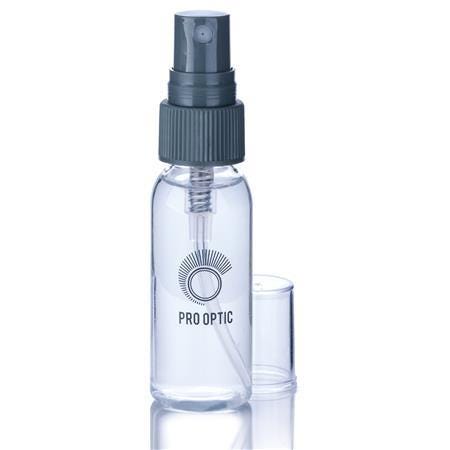 Lens cleaning spray