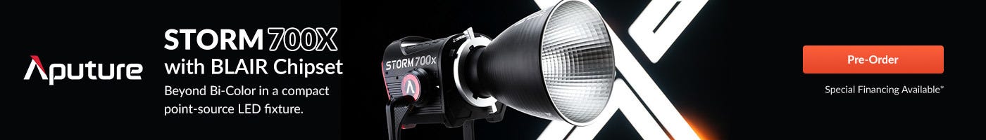 Aputure Storm 700x - NPA