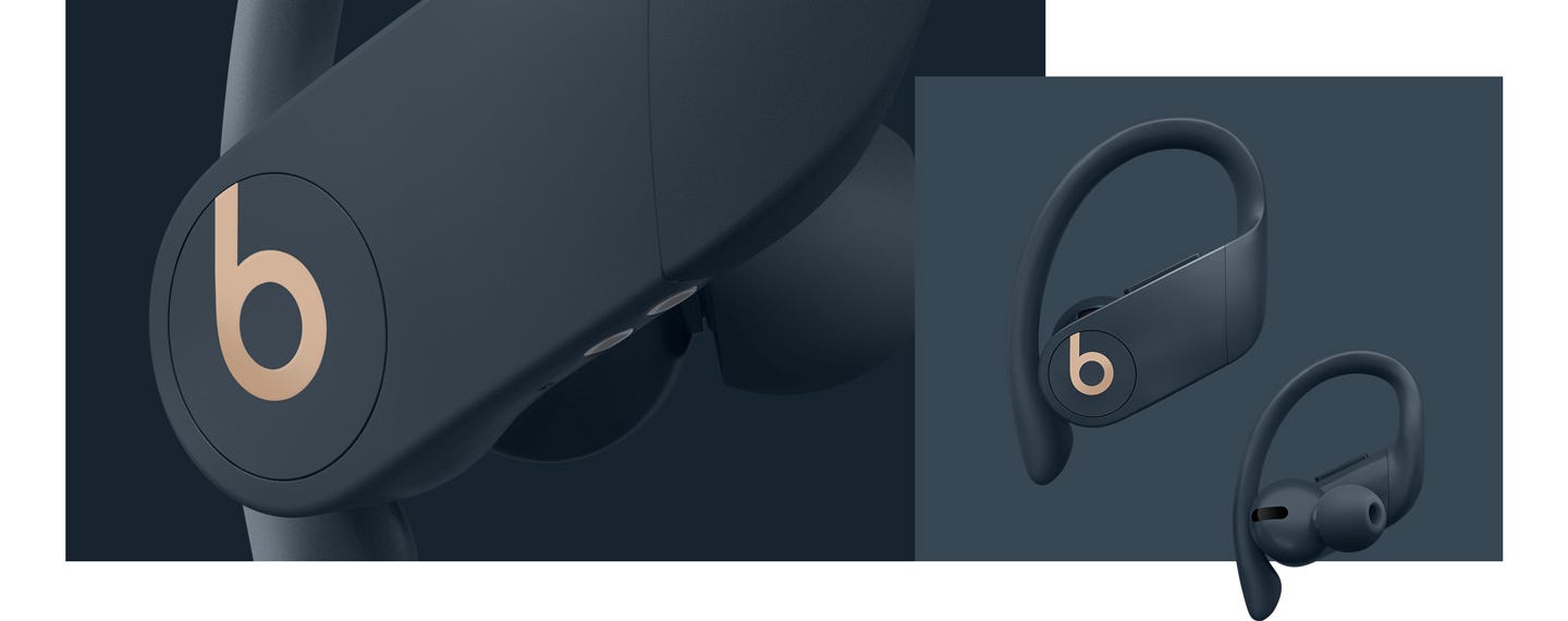 Beats by Dr. Dre Powerbeats Pro Wireless InEar Earphones, Navy Blue MV702LL/A