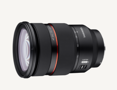 Samyang 24-70mm f/2.8 Full Frame.