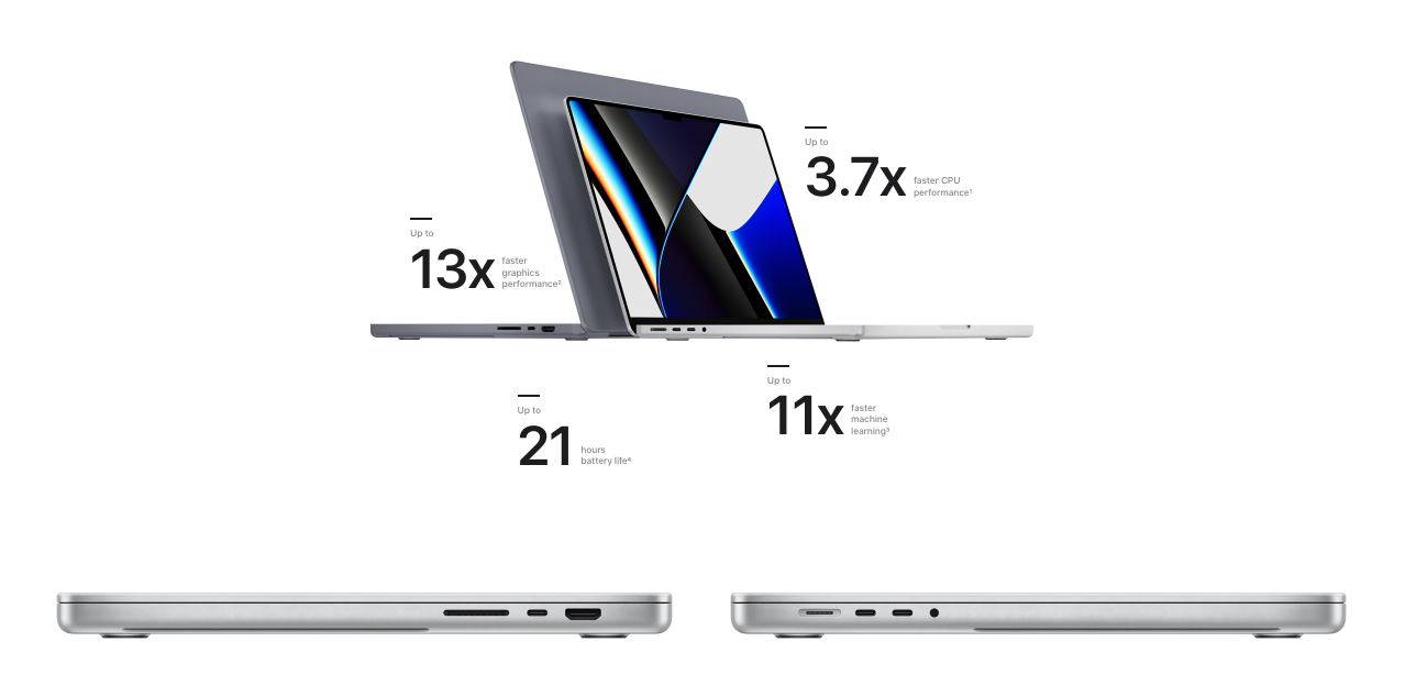 • Up to 3.7x faster CPU performance