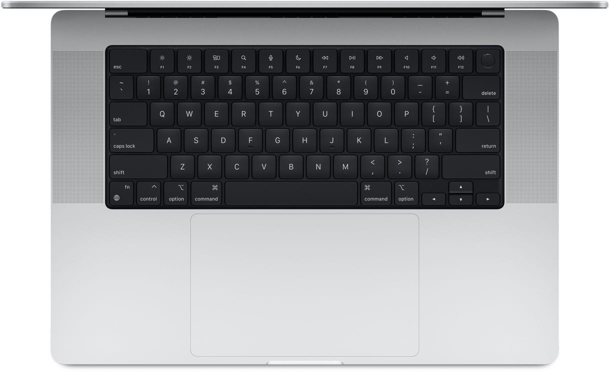 Apple MacBook Pro 14 (2021) Apple M1 Pro 10‑core CPU &amp; 16‑core GPU Retina XDR 120Hz - Space Grey