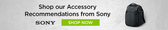 Sony Accessory Recomendations