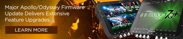 Apollo/Odyssey Firmware Update Delivers Extensive Feature Upgrades