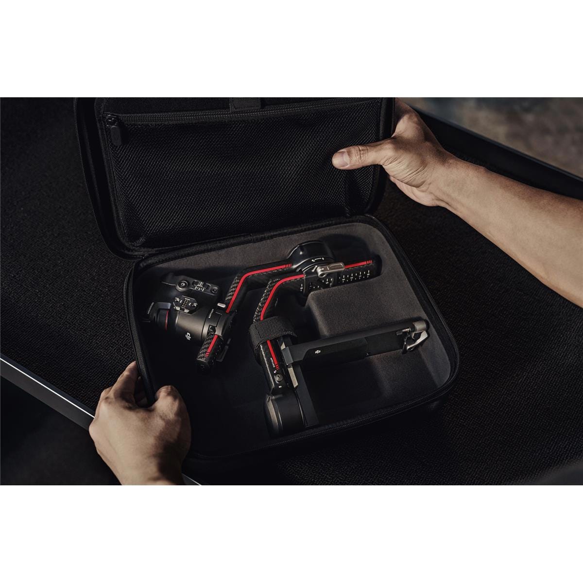 DJI RS 3 Pro Gimbal Stabilizer Automated Axis Locks.