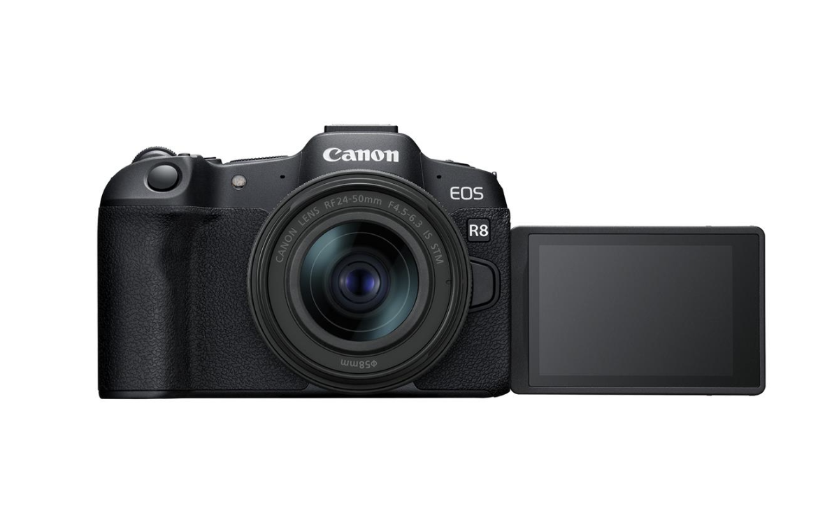 Canon EOS R8 Mirrorless Camera with RF 24-50mm f/4.5-6.3 IS STM Lens  5803C012