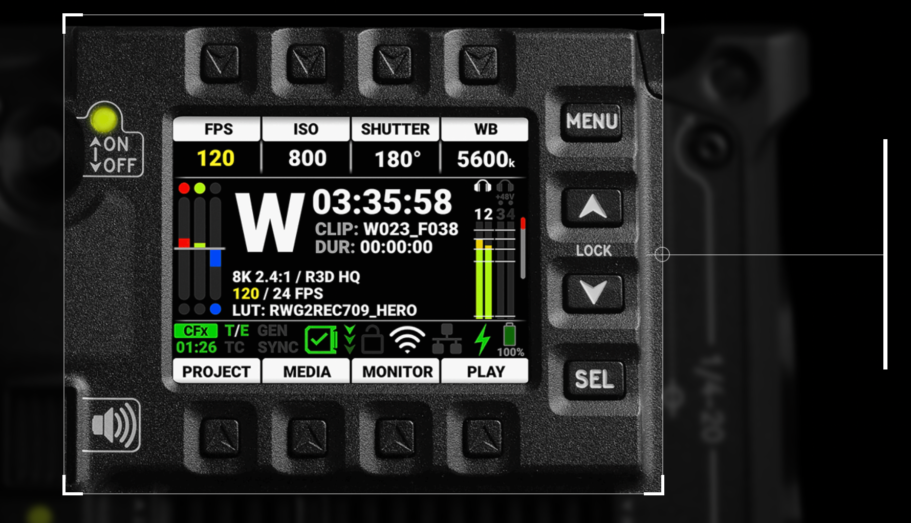 Integrated Control Display.