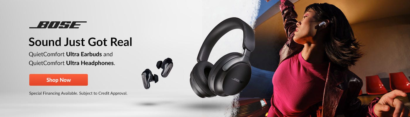 Bose QuietComfort Ultra Headphones and Earbuds