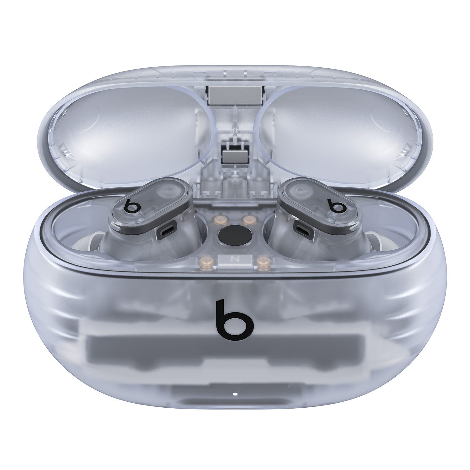 Dre by Buds Beats Studio + Wireless Dr. Transparent Noise-Canceling MQLK3LL/A Earbuds,
