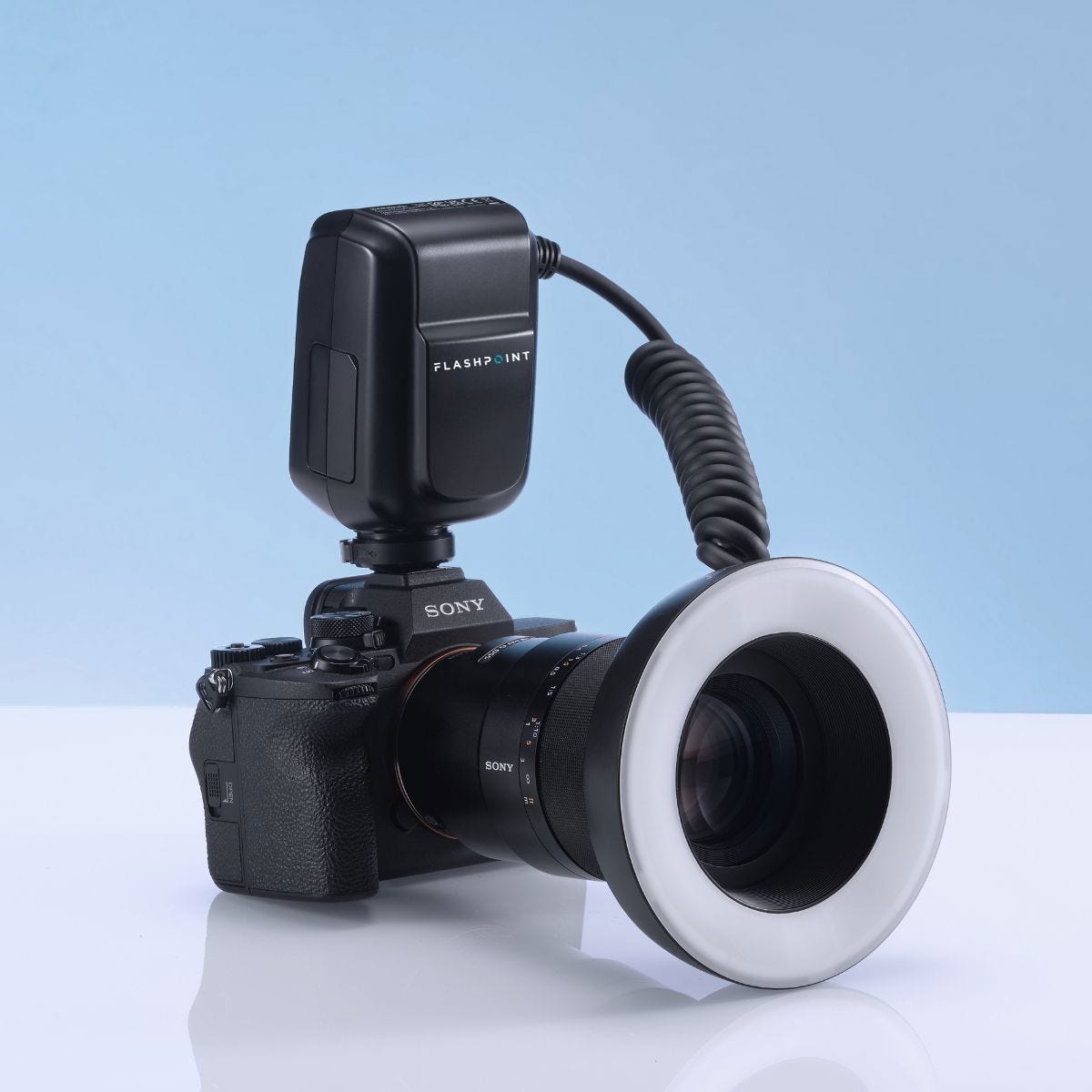 Flashpoint MF R76S TTL Macro Dental Ring Flash for Sony Camera MF