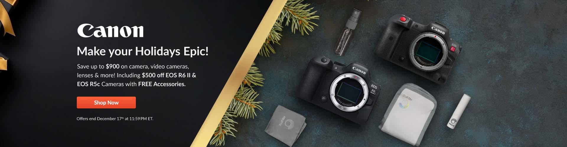 Canon holiday sale