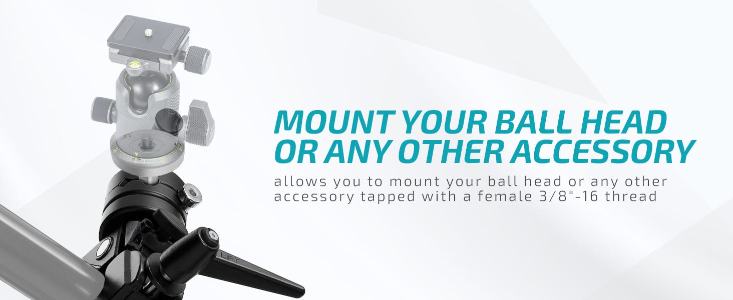 Flashpoint Baby Ball Head Adapter