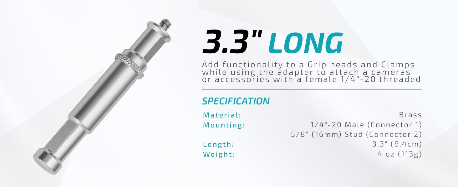 Double-Ended Spigot with 5/8