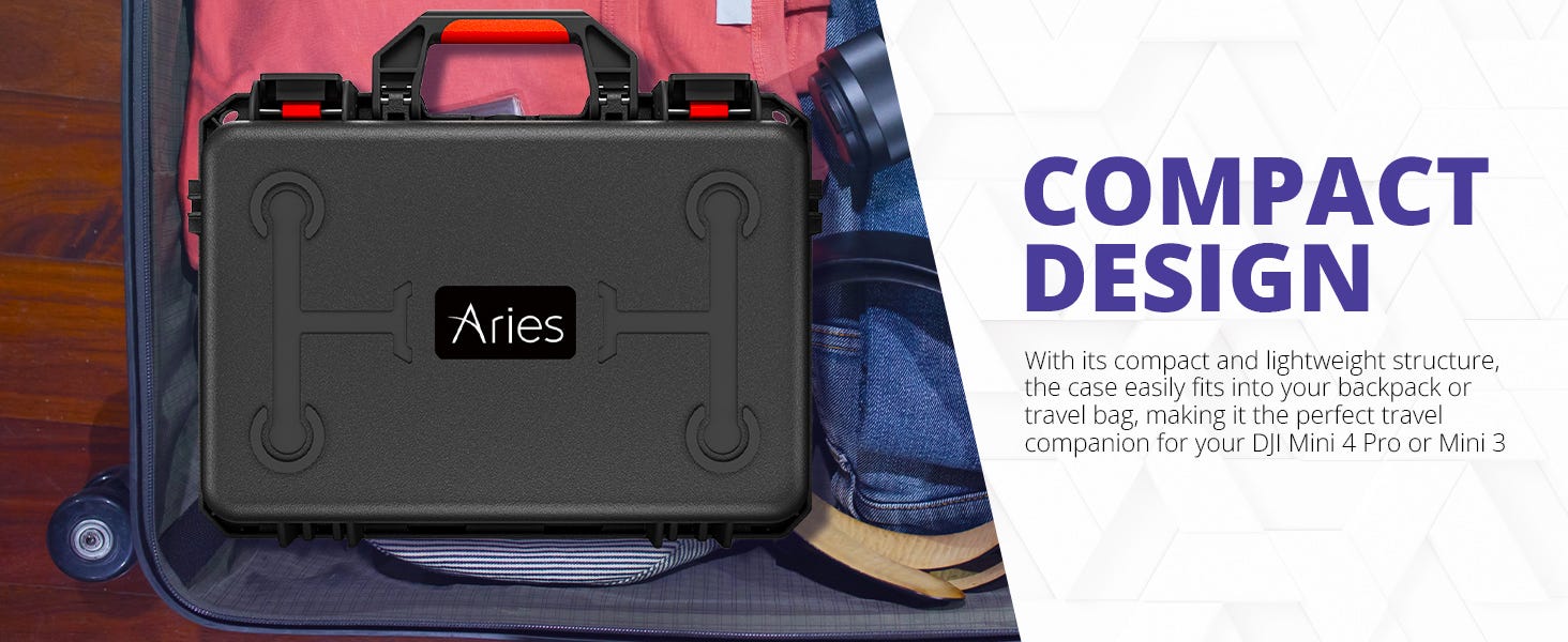 ARIES MINI 4 PRO WATERPROOF HARD CASE  