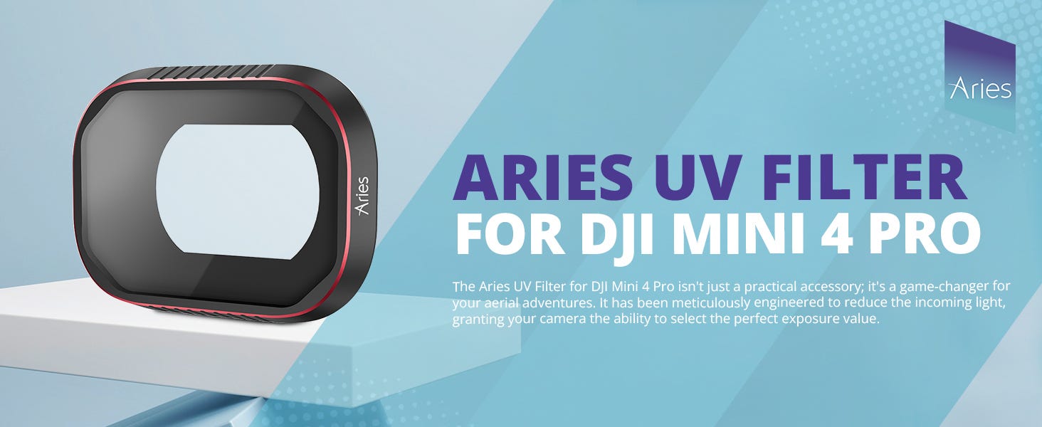 Aries UV Filter for DJI Mini 4 Pro Drone