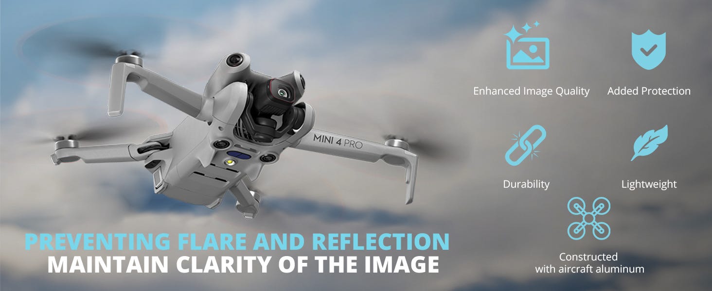 Aries UV Filter for DJI Mini 4 Pro Drone