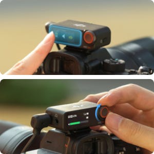 DJI Mic 2 Digital Wireless Microphone Recorder with Charging Case 17 Effortless Touchscreen Operation