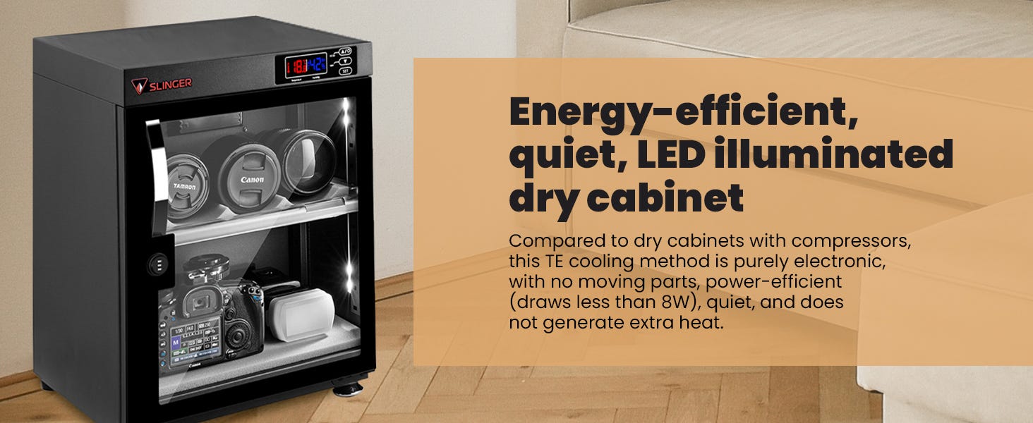 Slinger 35L Electronic Dry Cabinet with Combination Lock