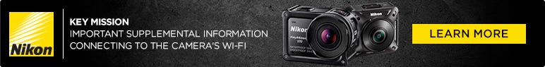 Nikon Supplemental Info connecting to the camera's Wi-Fi
