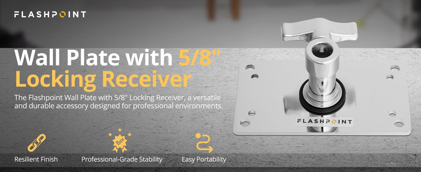 Wall Plate with 5/8