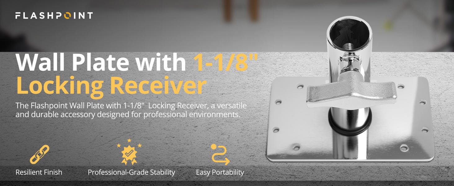  Wall Plate with 1-1/8