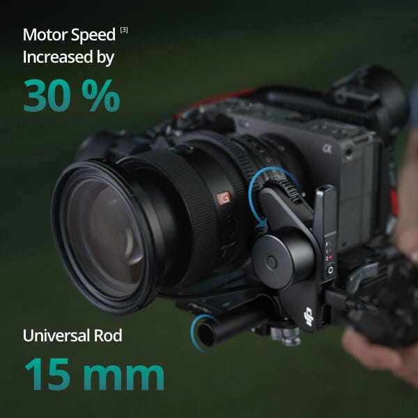 DJI RS 4 Gimbal Stabilizer 15 Support for DJI Focus Pro Motor