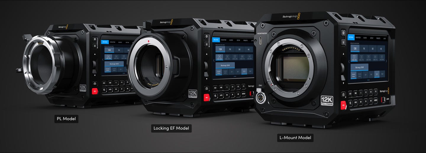 Blackmagic Design PYXIS 6K Cinema Box Camera L-Mount