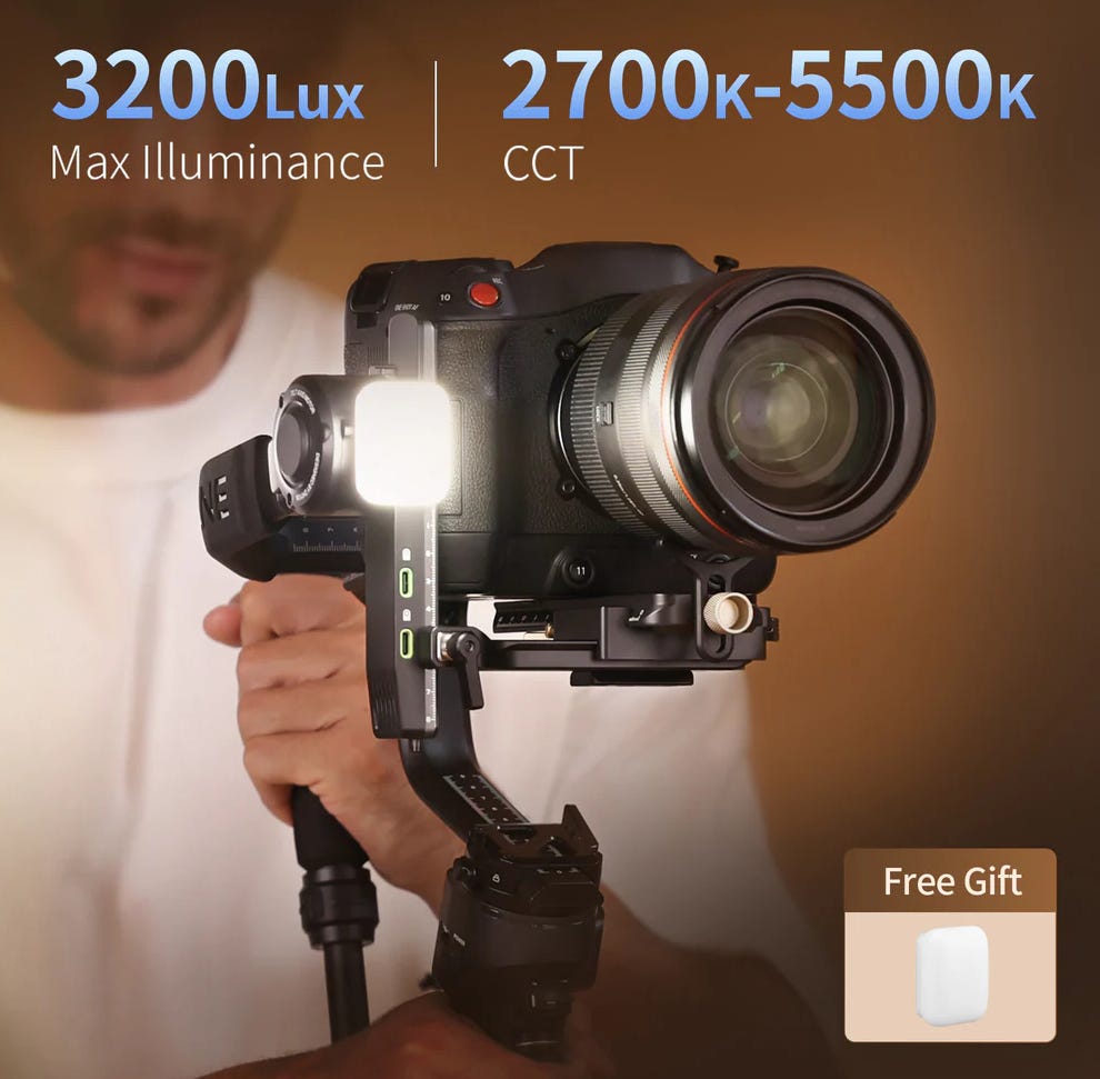 Built-in 10W Fill Light