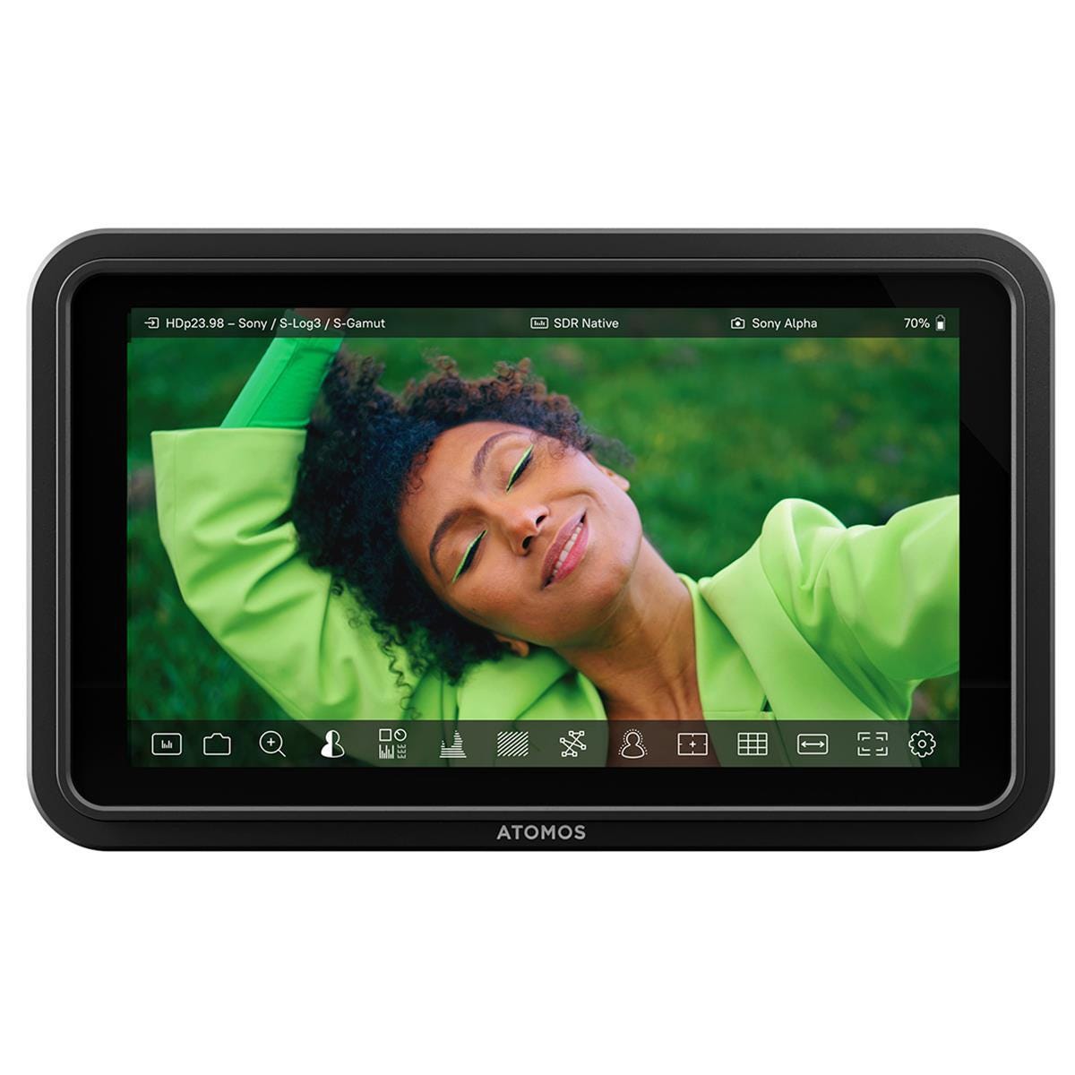 Atomos Shinobi 2 con Pantalla táctil de 5" Monitor fotográfico con control de cámara 1 Monitor Atomos de 5 pulgadas y 1500nits HDR
